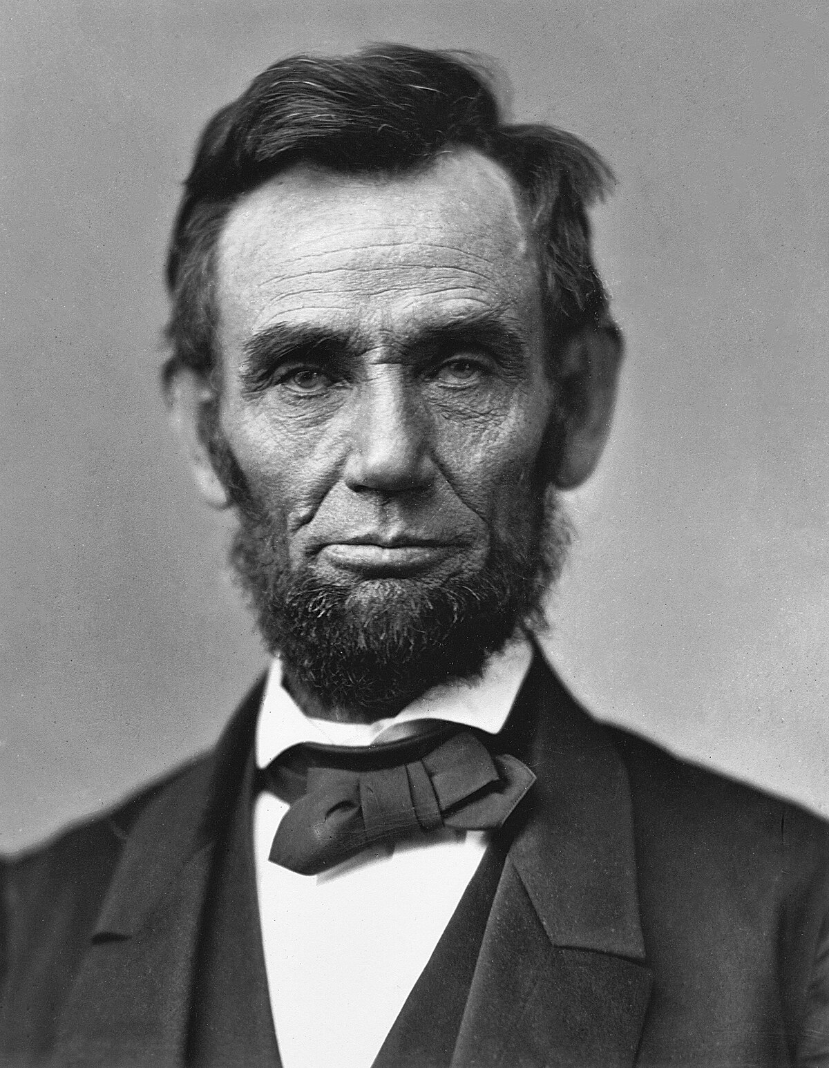 A portrait of Abraham Lincoln, symbolizing the intellectual and moral courage required to lead a nation through the crisis of the Civil War.